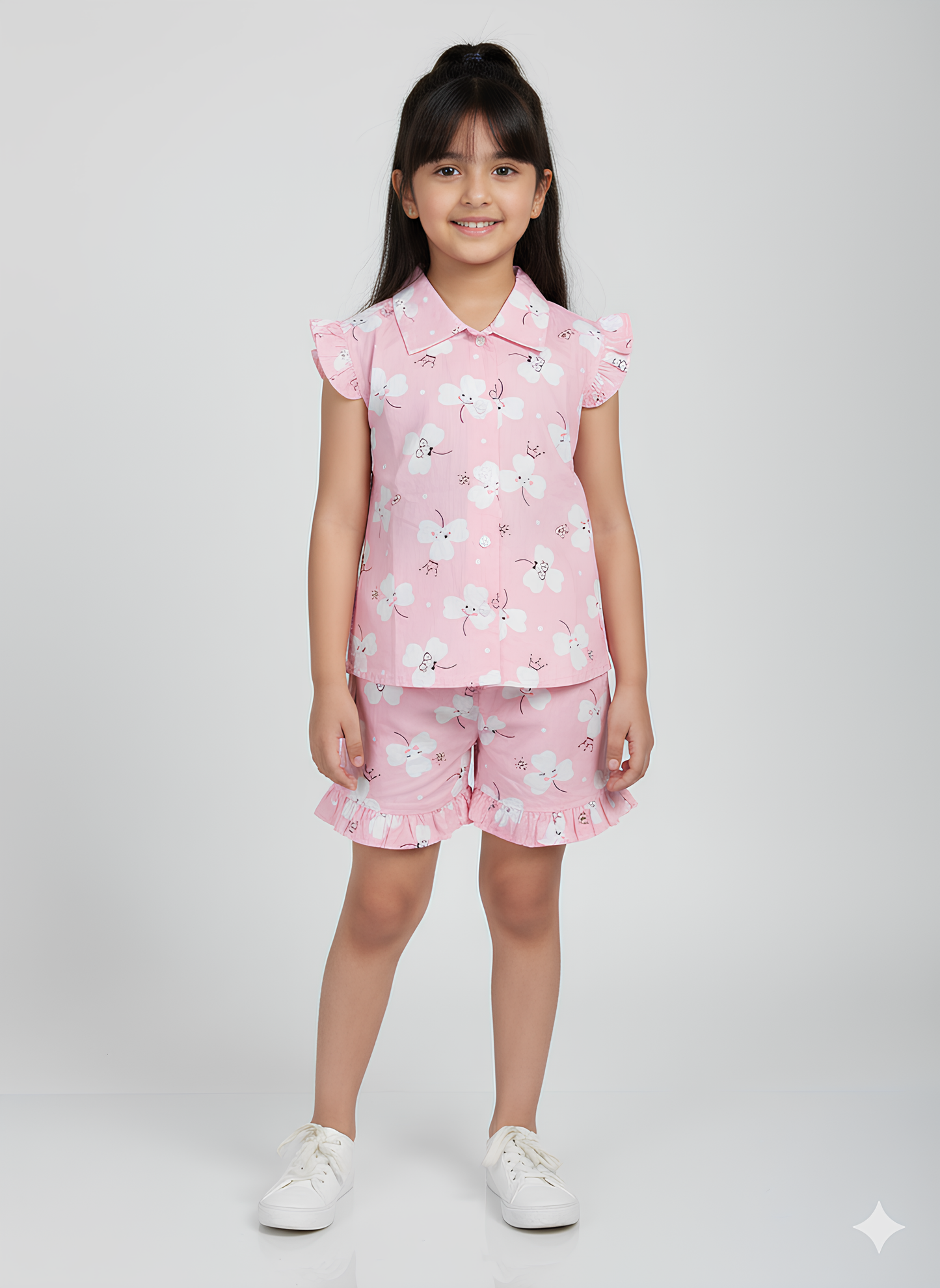 Kids Frill Neckar Set