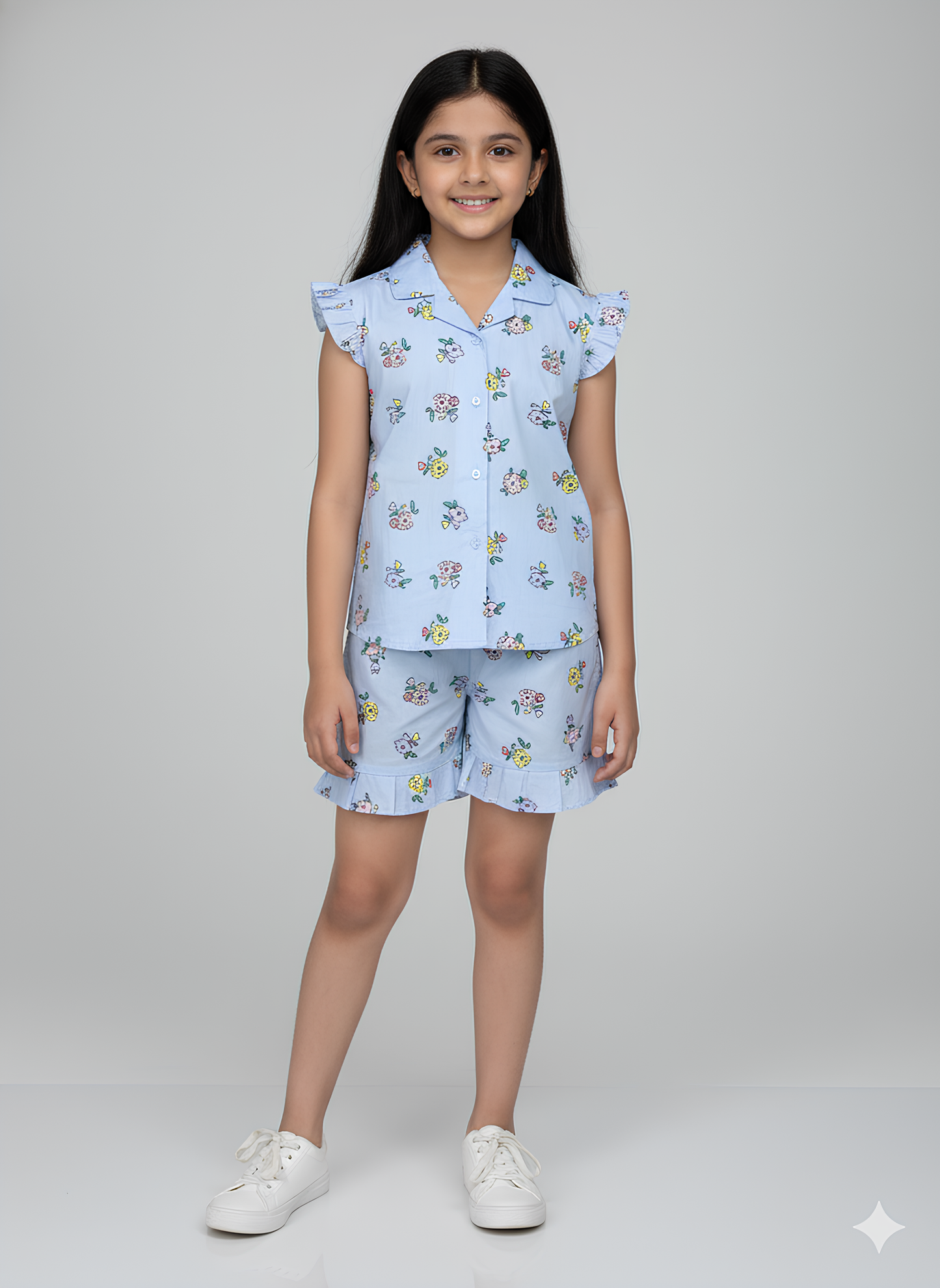 Kids Frill Neckar Set