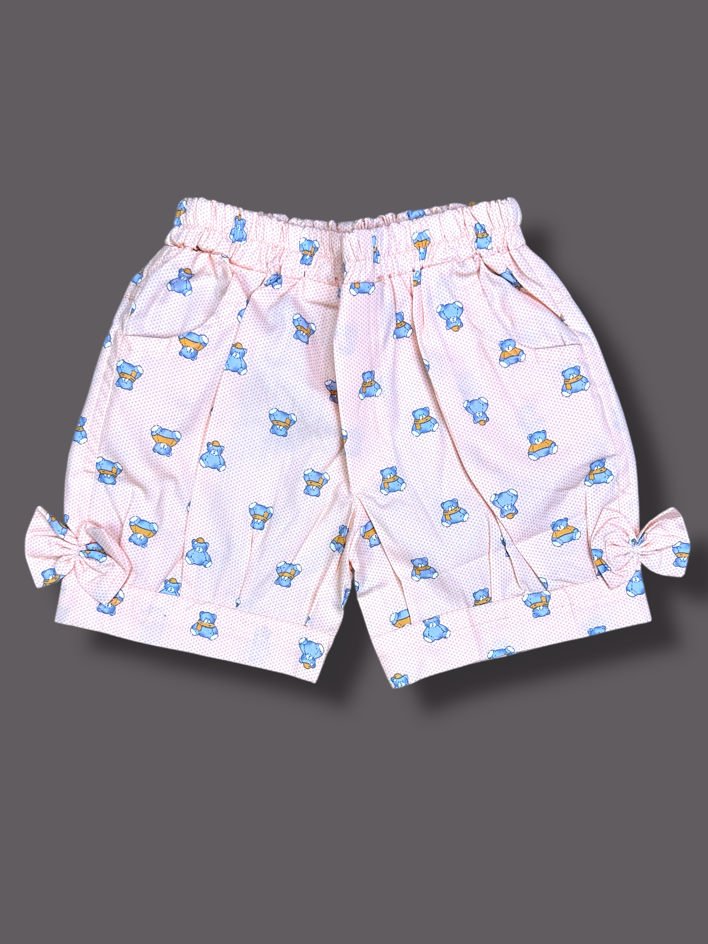 Bow Cotton Shorts