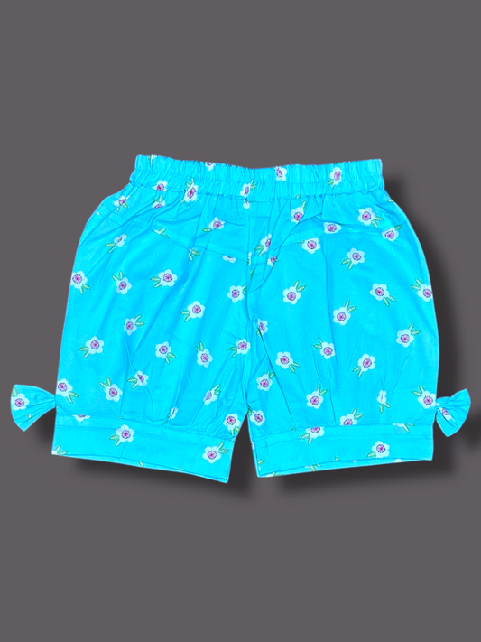 Bow Cotton Shorts